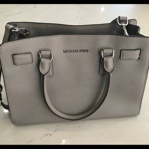Michael Kors gray purse